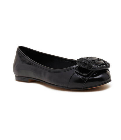 Кожаные балетки 225-mayfair drench Kurt Geiger - черный(1291200109)