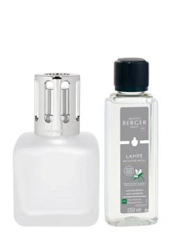 Maison Berger Paris Ароматическая лампа Glacon Frost + ароматическое масло от комаров. MBP-4859