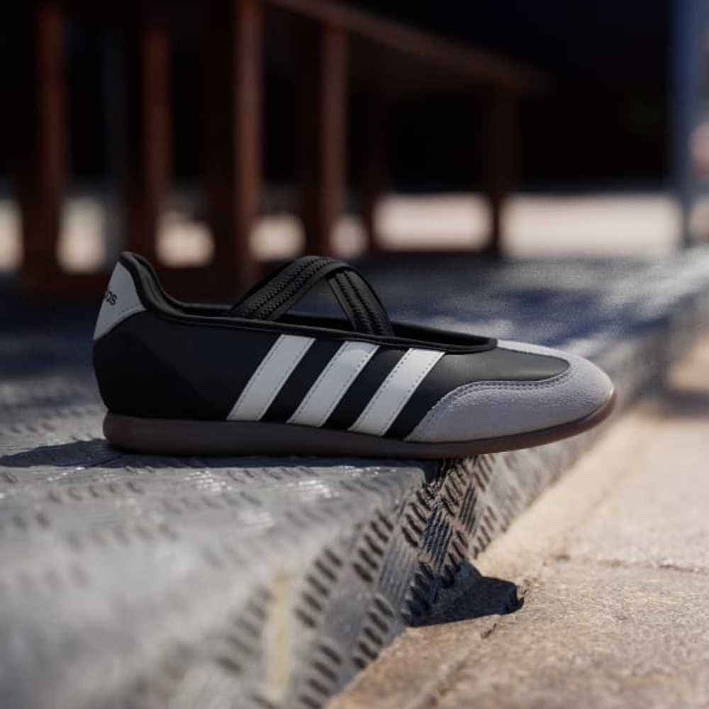 ADIDAS Балетки Barreda Mary Jane, черный/белый