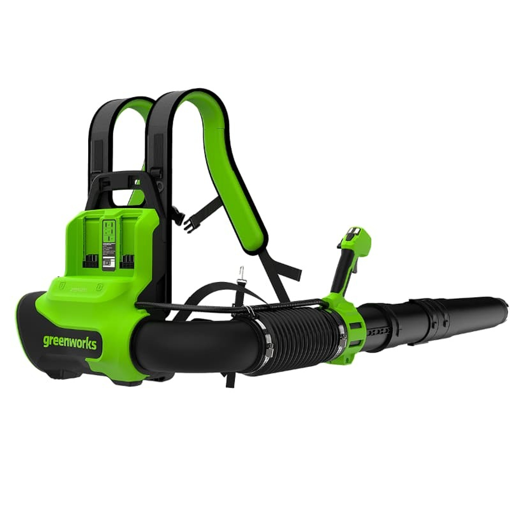 Ранцевая воздуходувка аккумуляторная Greenworks Арт. 2408107, 40V, бесщеточная