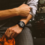 GUESS Race Collection Wrist Watch Quartz Movement Silicone Strap Black Dial Men"s Watches