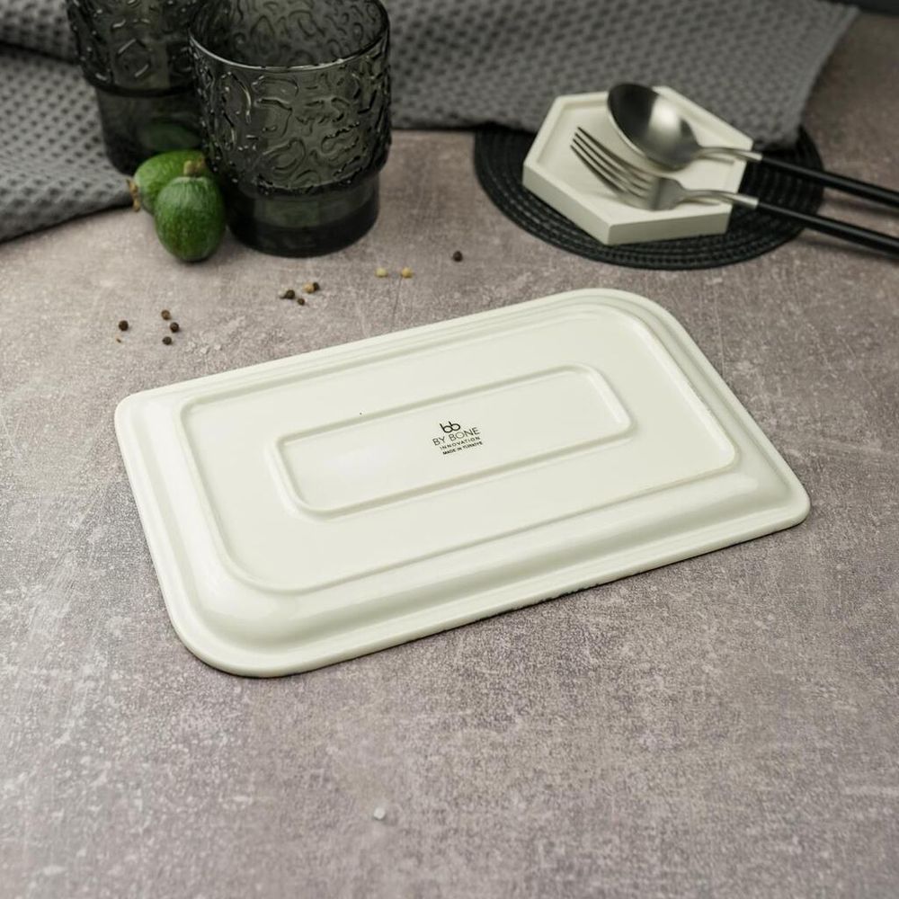 Блюдо прямоугольное 24*15 см Armonia By Bone Innovation [bb] [1]