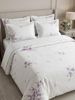 Gelin Home КПБ 6 пр. DENIZ сиреневый цвет пододеяльник 200*220, простынь 240*260, наволочки 50*70 2шт, декоративные наволочки 50*70 2шт GLNN6599 — фото 1