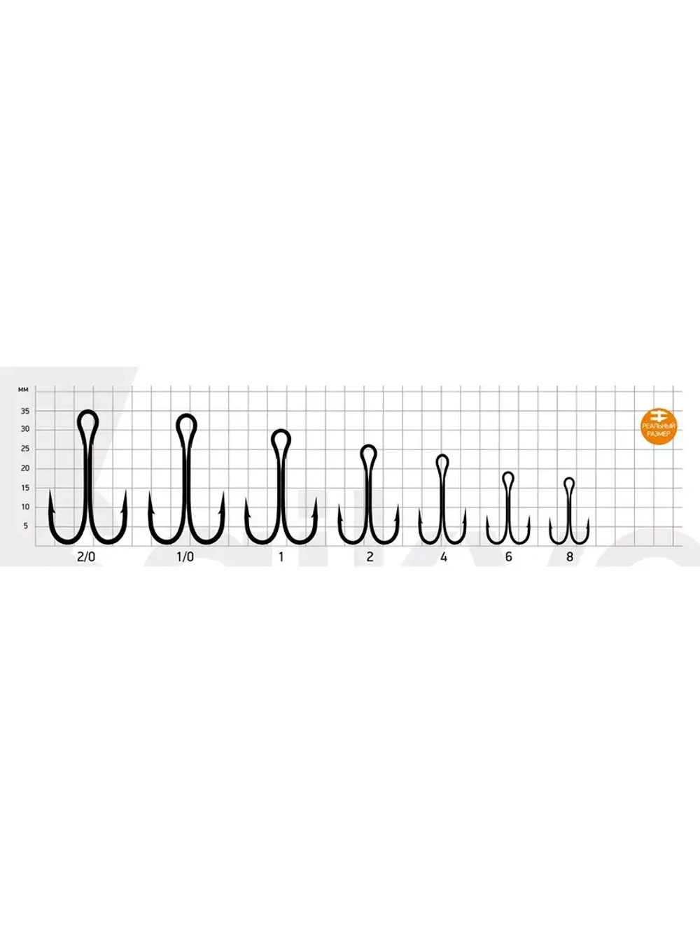 Крючки для рыбалки Saikyo двойные Normal Shank KH-11041
