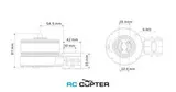 Набор ВМГ T-Motor P80-X KV100 CW (P80 III KV100 1шт + ESC Alpha 80A HV 1шт + мотормаунт + MF3016 CW 1шт)