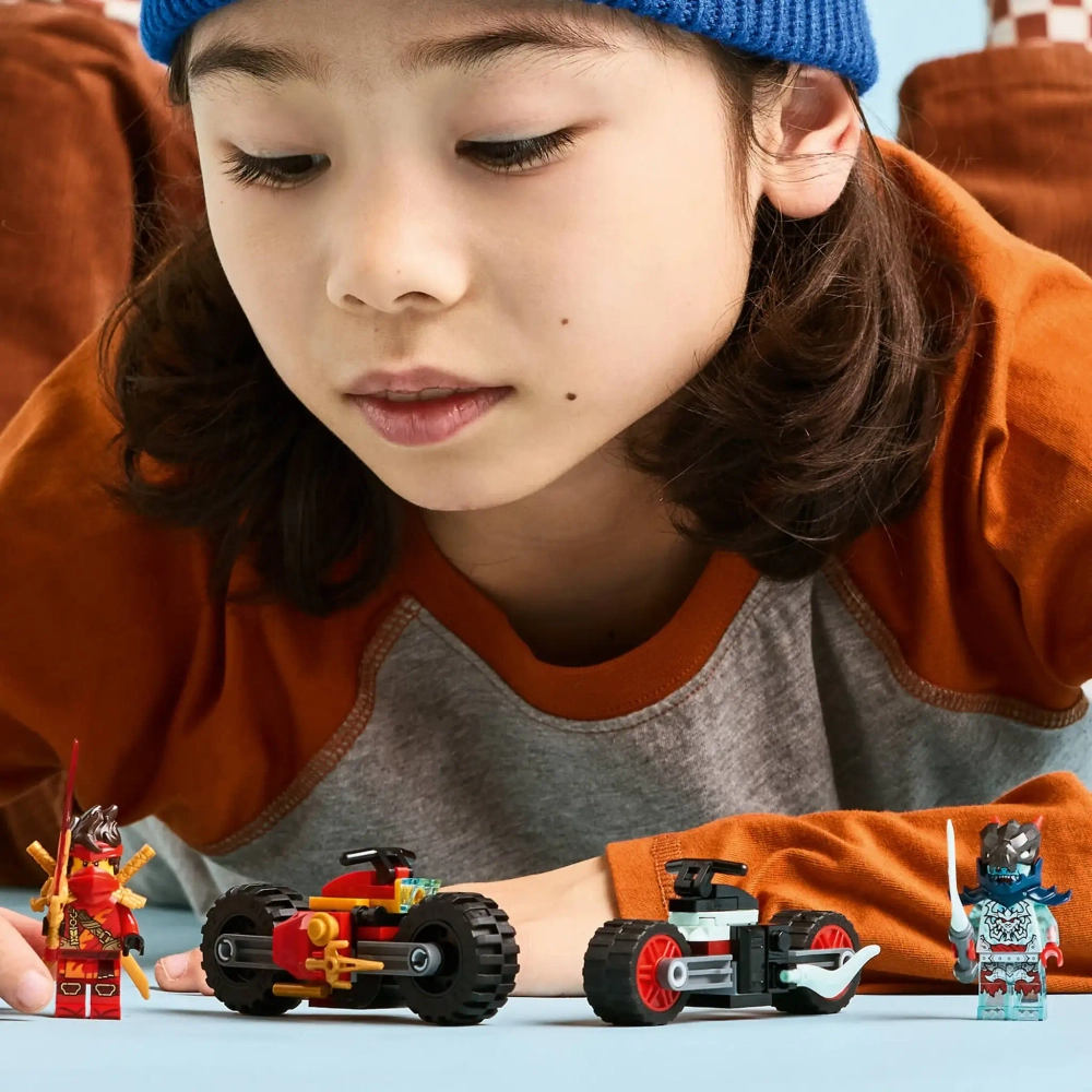 Конструктор LEGO Ninjago 71838 Гонка Кая на мотоцикле на скорость