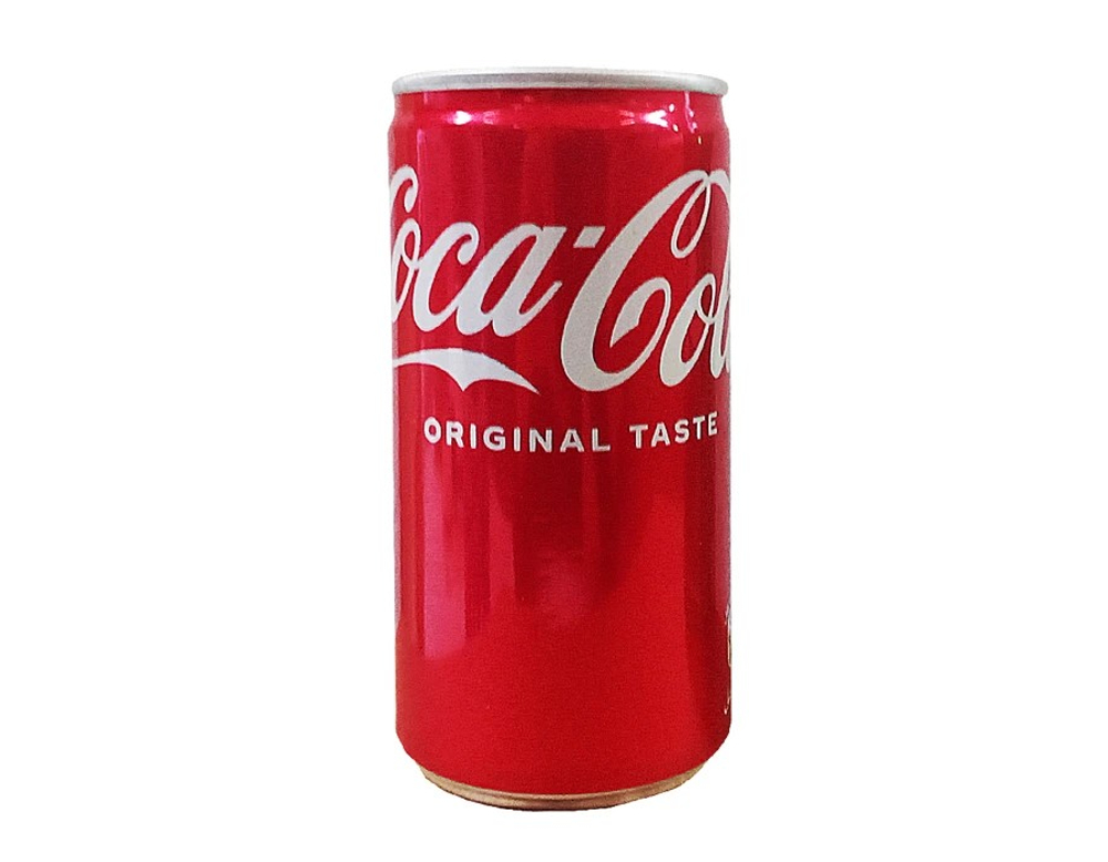 Напиток Coca Cola, б/а с/г, 185мл, ж/б 30шт ИРАК