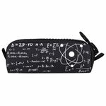 Пенал BRAUBERG с объемной "тракторной" молнией, 1 отделение, ткань, 22х5см, Science, 272343