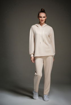 Fall/Winter 2021, Трикотажный спортивный костюм с капюшоном