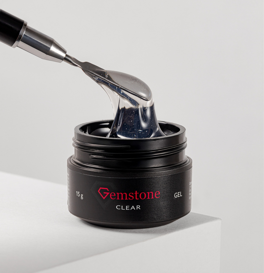 Gemstone Гель моделирующий Hema free, 15 мл Clear прозрачный