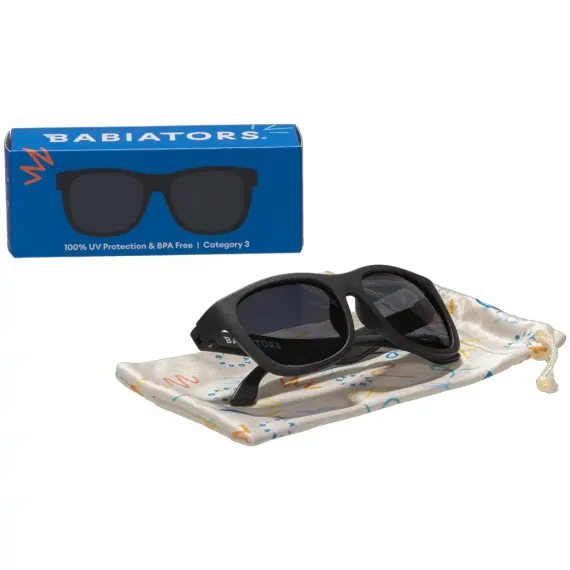 Очки солнцезащитные Babiators Original Navigator Jet Black (3-5)