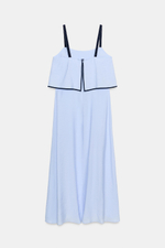 КОМБИНИРОВАННОЕ ПЛАТЬЕ МИДИ — ZARA