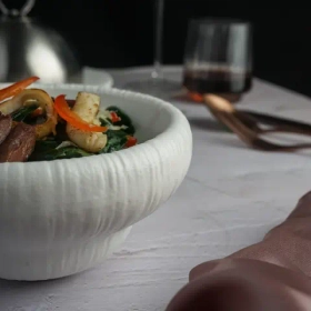 Салатник 220 мл, d=15см,фарфор,серия "White Moon", P.L. - Proff Cuisine