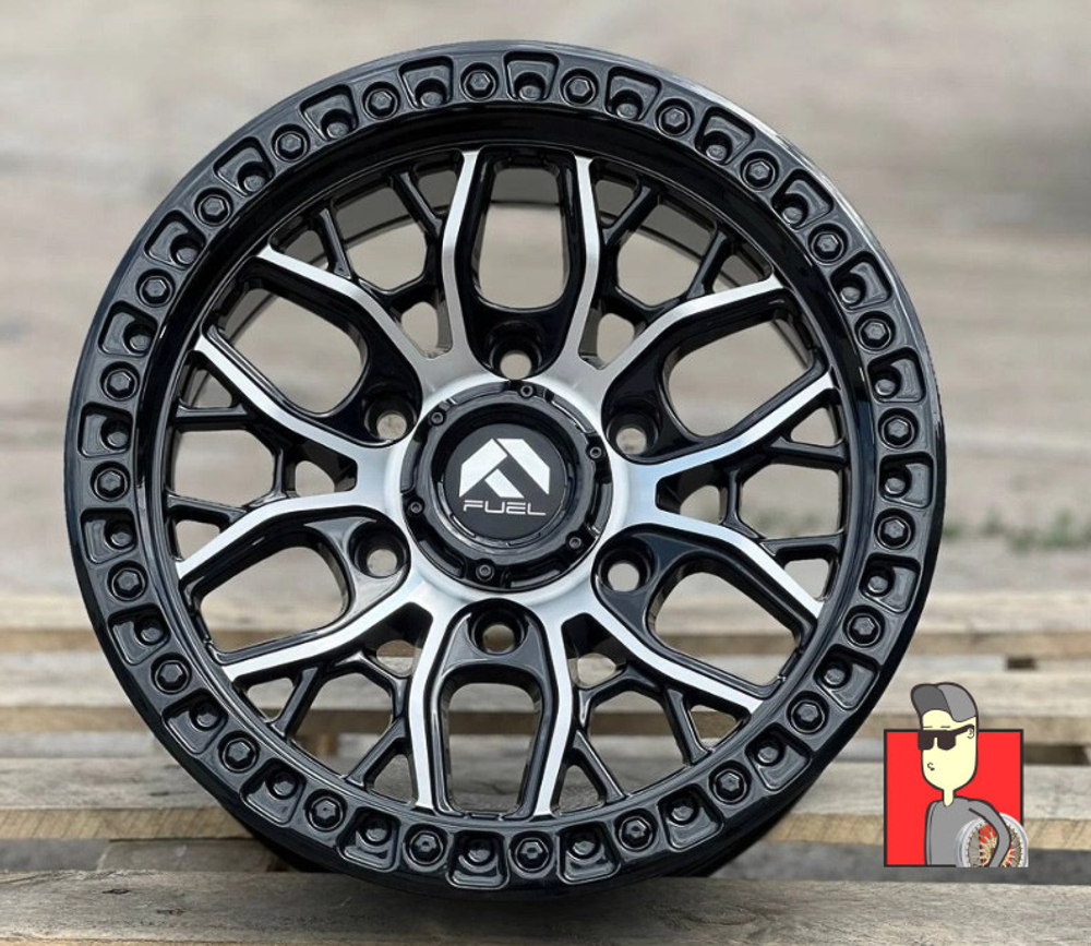 Комплект дисков Fuel Off-Road 15x8 et0 6x139.7