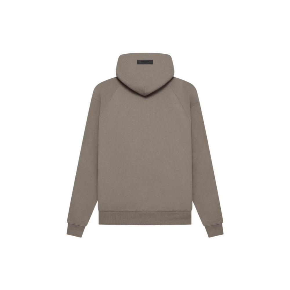 Толстовка Fear of God Essentials SS22 Hoodie Desert Taupe Logo, FOG-SS22-399