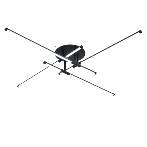 Потолочная светодиодная люстра Mirastyle XL-20780/4+1 BK