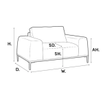 Кресло Madrone CHAIRS AND SOFAS
