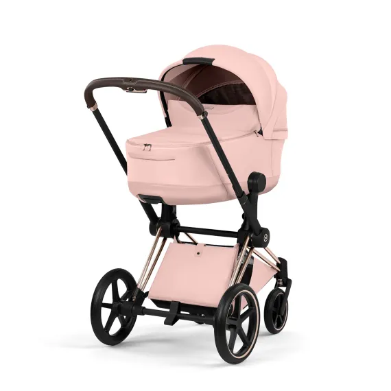 Детская коляска Cybex Priam V Style 2 в 1 Peach Pink на раме Rosegold