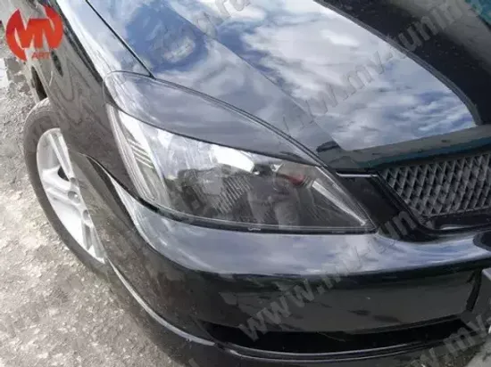 Реснички на фары узкие для Mitsubishi Lancer 9