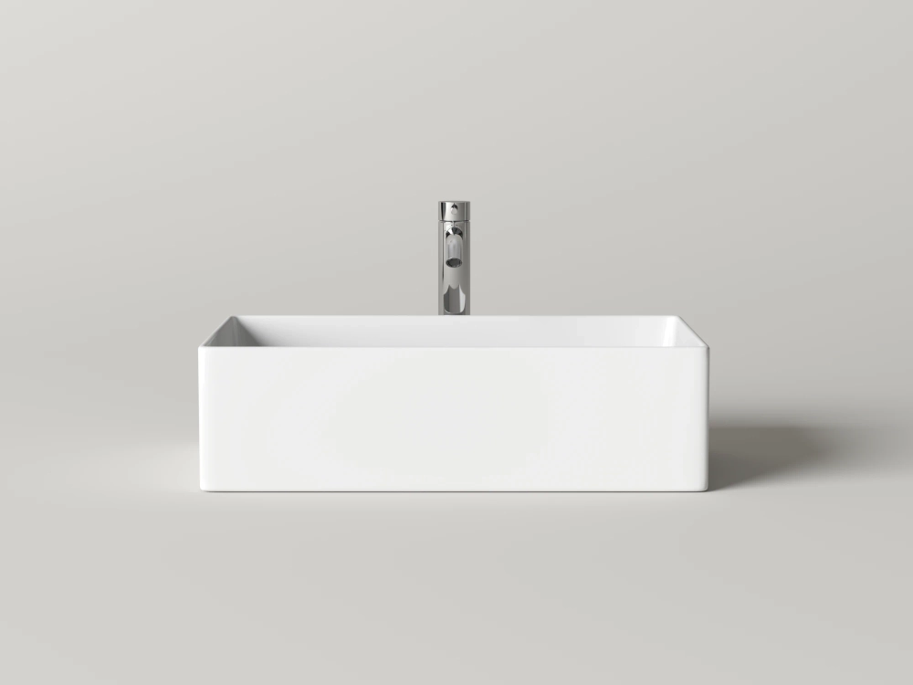 Раковина накладная Ceramicanova Адель (Adele) 560x345x160 белый, CN6088