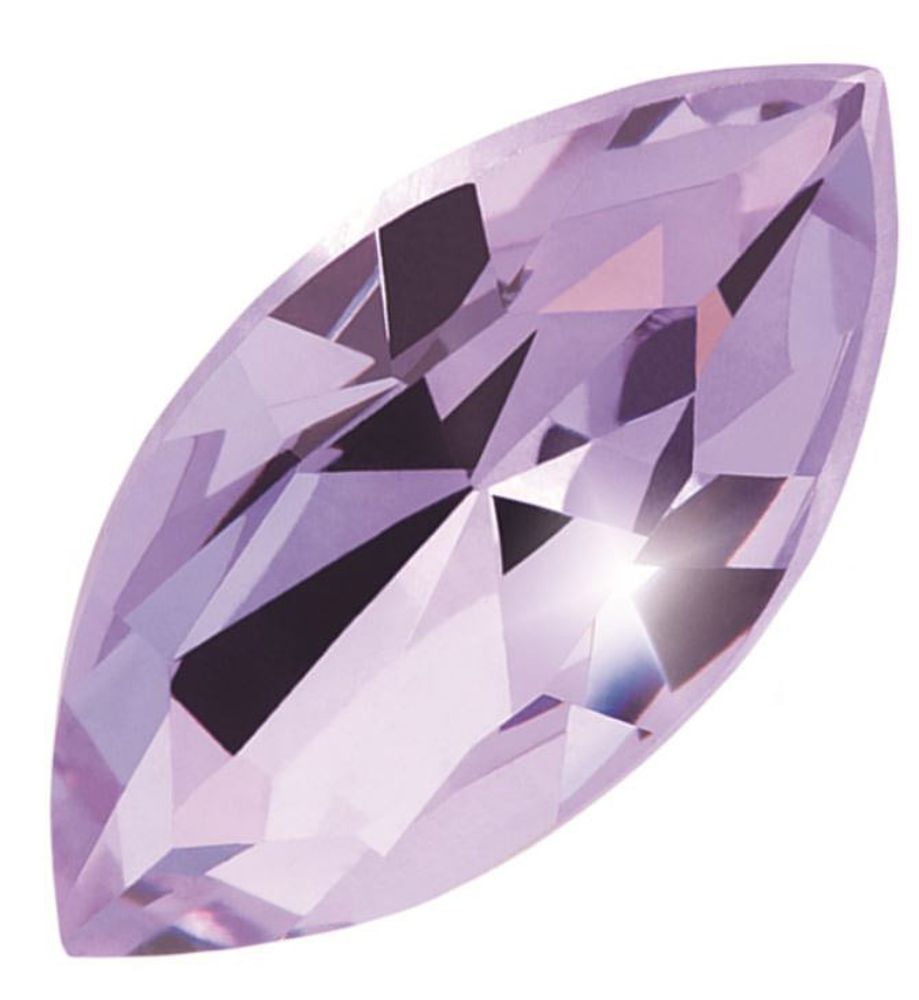 Стразы стекло 10х5 мм, 12 шт, св. сиреневый (lt. amethyst 20020) 435-14-615, Preciosa 435-14-615 Стразы стекло 10х5 мм, 12 шт, св. сиреневый (lt. amethyst 20020) 435-14-615, Preciosa 435-14-615