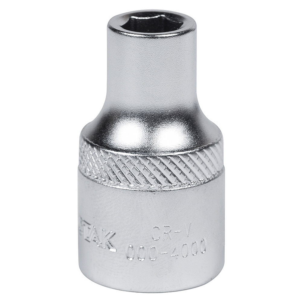 МАСТАК (000-40008) Головка торцевая стандартная шестигранная 1/2", 8 мм