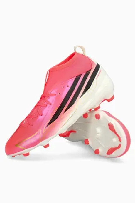 Бутсы adidas F50 League Hyperfast Mid FG Junior - розовый