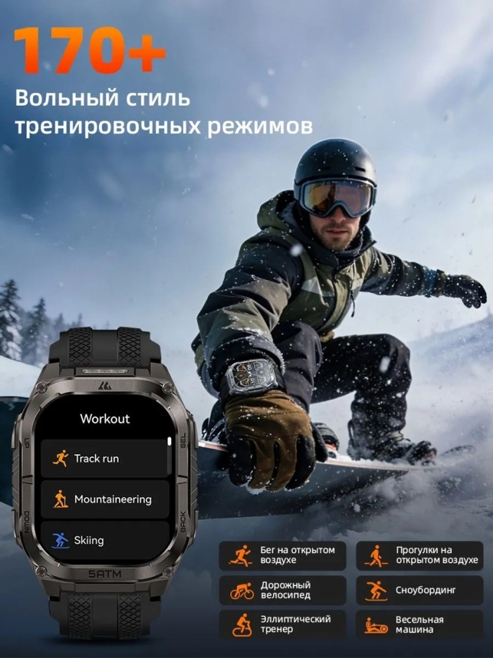 KOSPET TANK M4C 50 мм черный