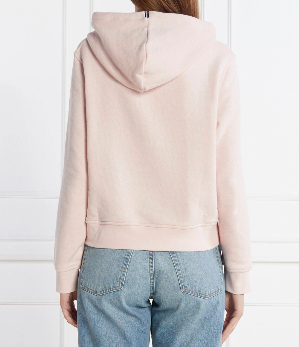 Худи MINI CORP LOGO Tommy Hilfiger - пудро-розовый(WW0WW40274)