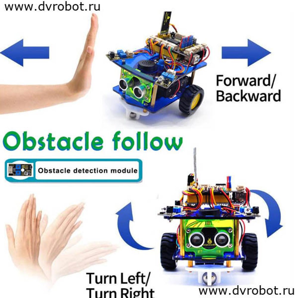 Мини робот Keyestudio