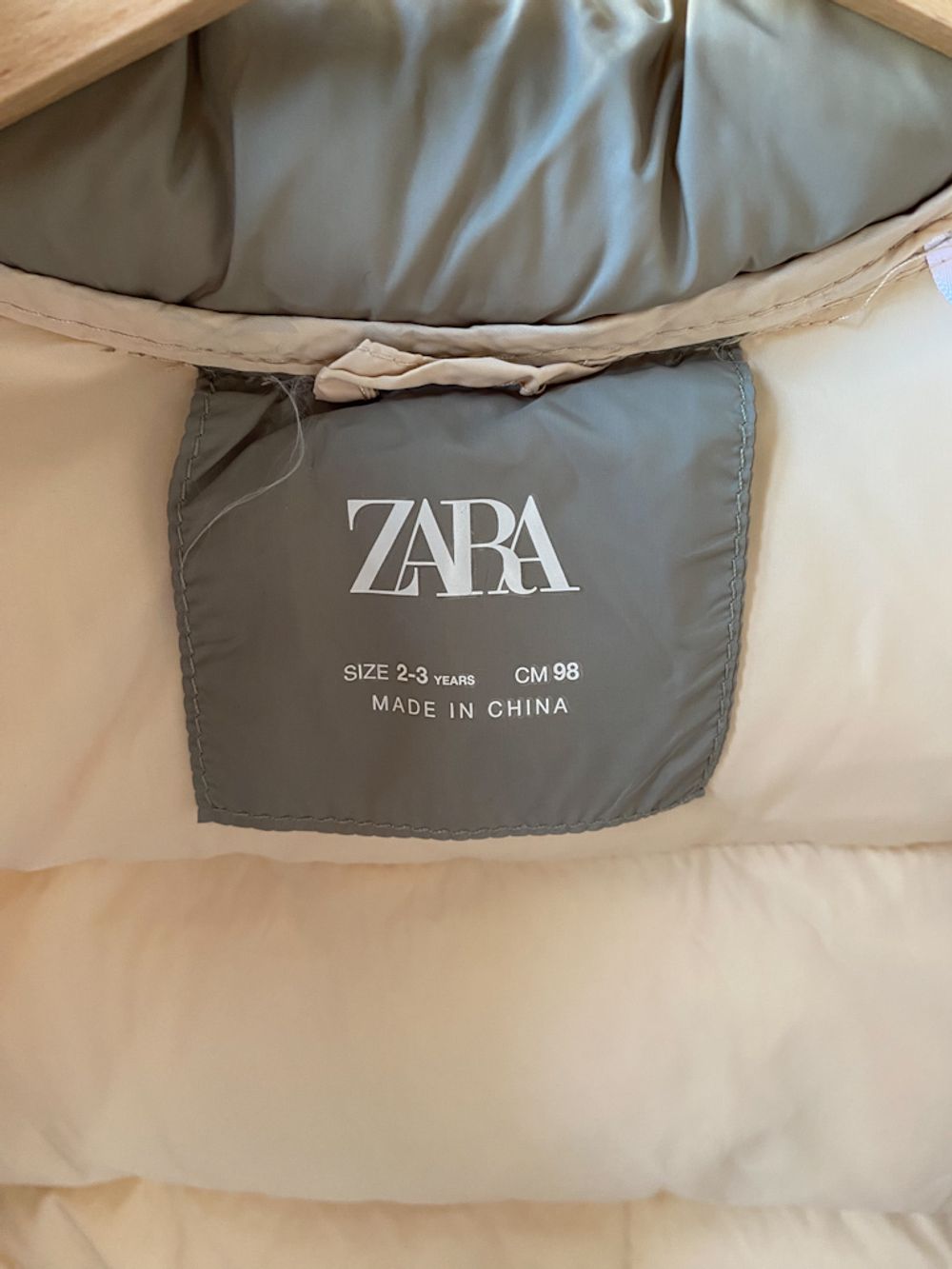 Пуховик Zara, 98