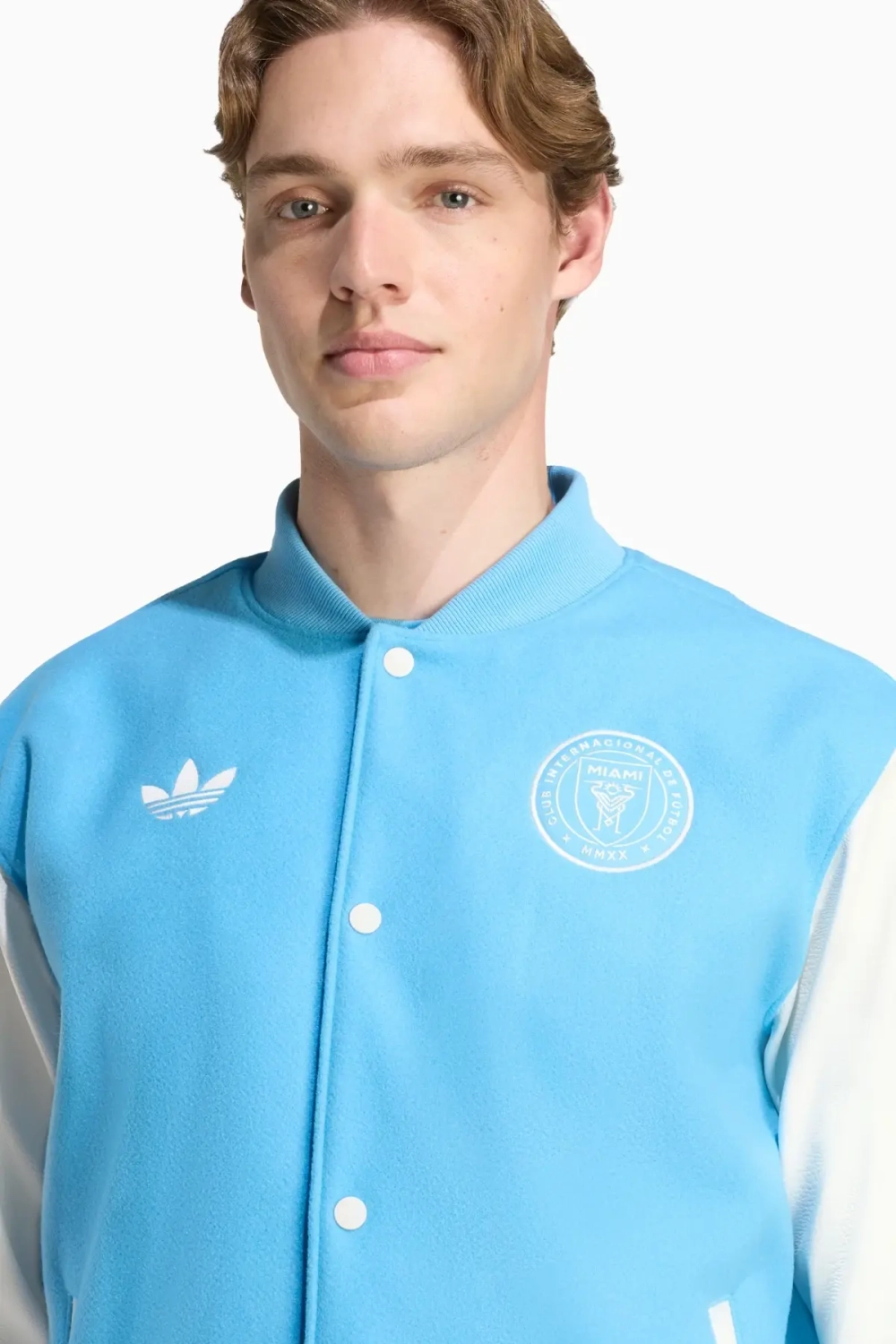 Ветровка adidas Inter Miami CF 25/26 Anthem - голубой