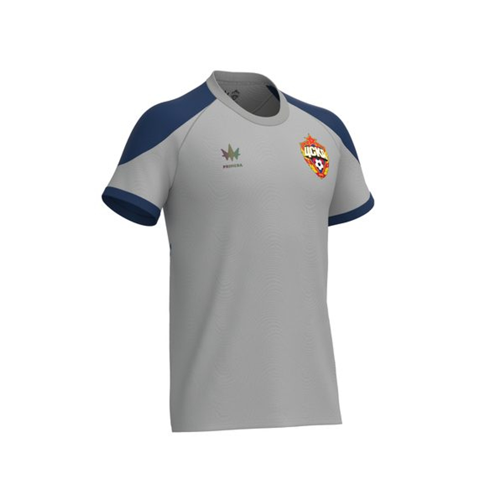 Футболка тренировочная детская CSKA Evolution 26 Training T-shirt Y — Pewter grey (CSKA)