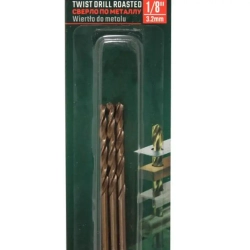 Сверло по металлу 3.9мм HSS+Co(3шт), в блистере RockForce##Rock FORCE RF-DS3532