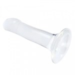 Фаллоимитатор Valiant Jelly прозрачный от Alive (16×4,5 см)