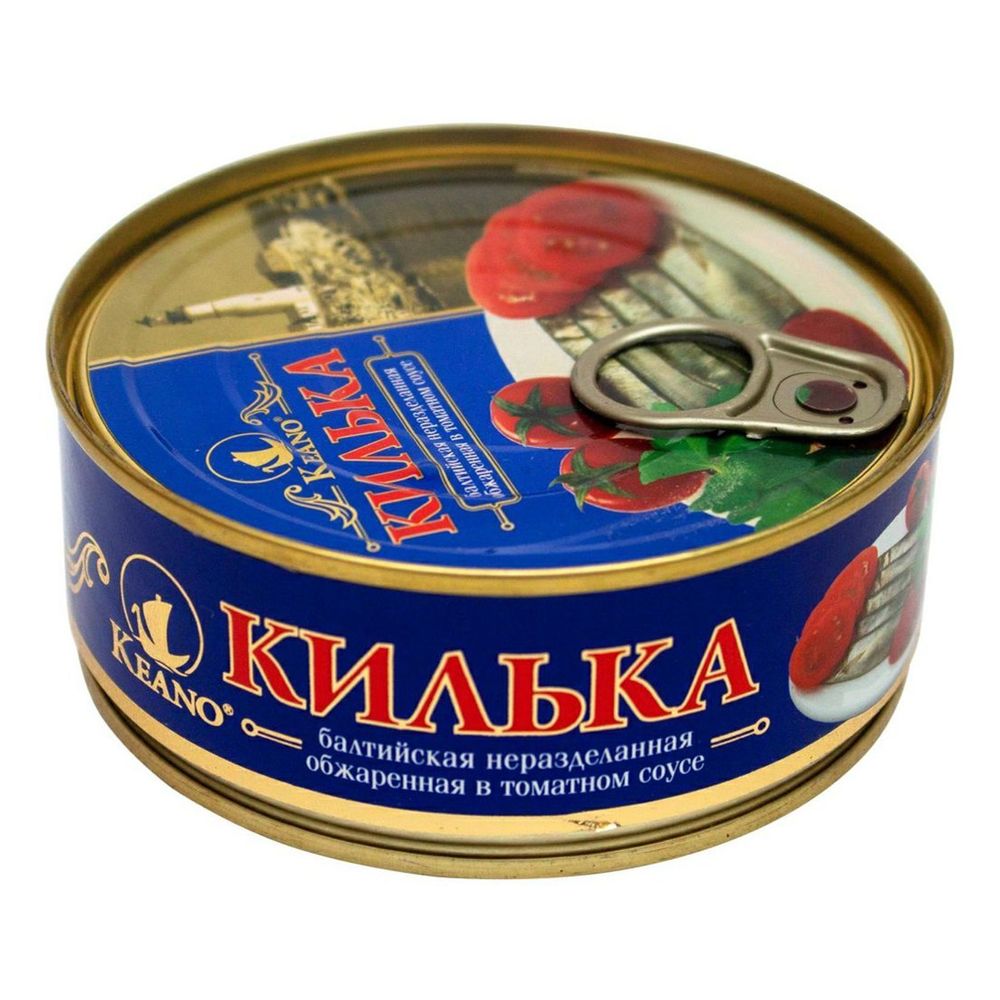 Килька Кеано каспийская обжарен в т/с 240г
