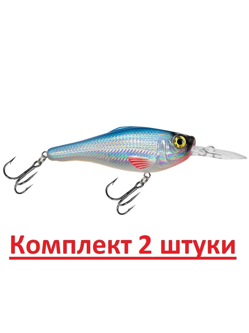 Воблер для рыбалки SHAMAN DR 76mm,
