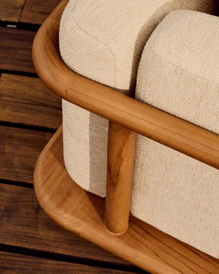 Кресло Turqueta из массива тикового дерева La Forma Испания 