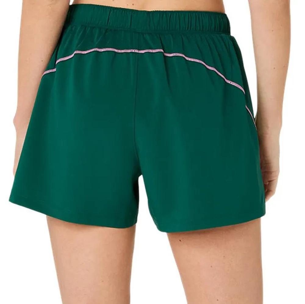 Женские теннисные шорты Asics Padel Court 2in1 Short - jewel green