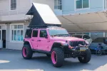 Палатка на крышу для Jeep Wrangler JL JK 2018-2024+ Джип Вранглер Тент Лестница походный туристический аксессуар