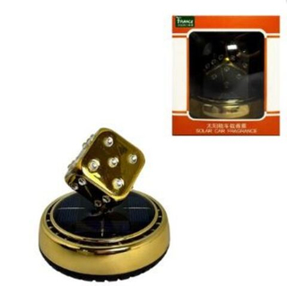 Ароматизатор-игрушка -на торпеду- Кубик - YL-21-Gold 19201