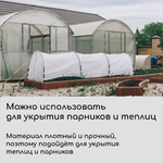 Материал укрывной, 5 × 1,6 м, плотность 60 г/м², с УФ-стабилизатором, белый