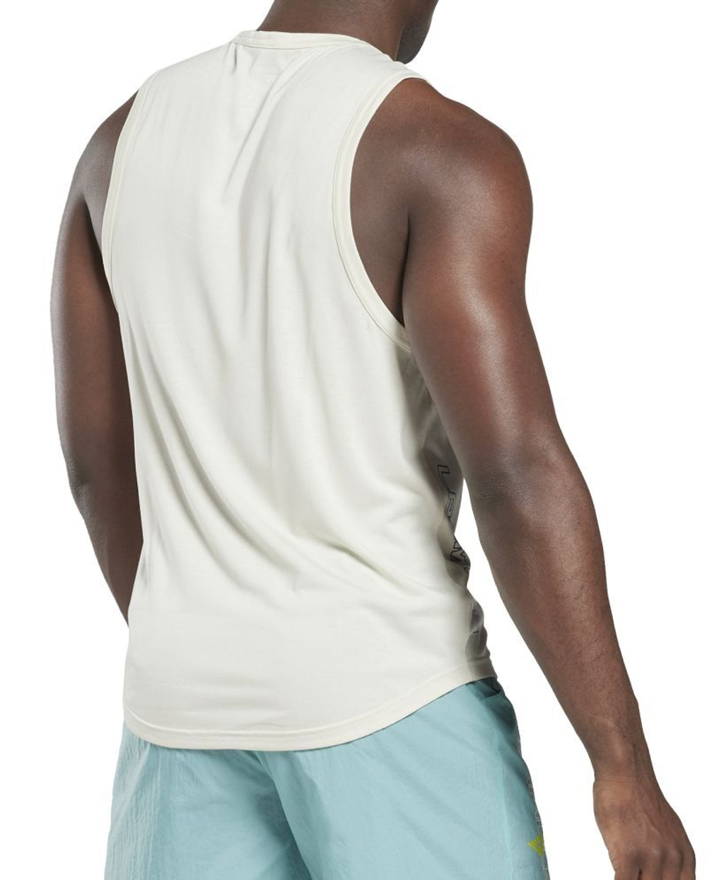 Мужская теннисная футболка Reebok Les Mills Activchill+Dreamblend Tank - classic white