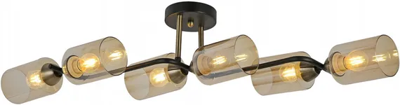Потолочная люстра IL8148-6COU-79 BK BR ILLUMICO