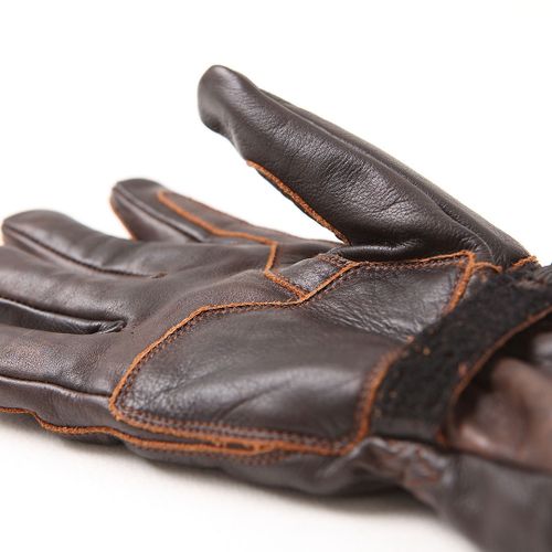 Купить Мотоперчатки Кожаные Helstons Legend Ete Cuir Pull Up / Коричневый