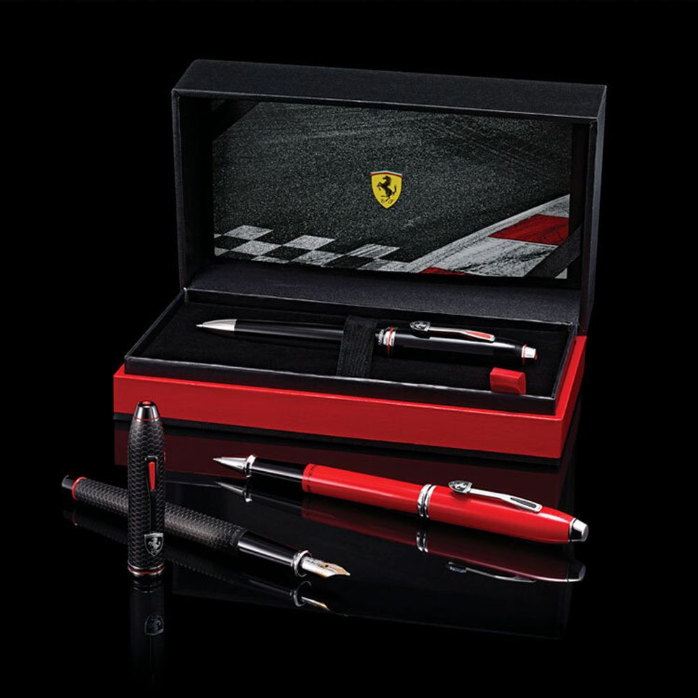 Ручка-роллер Cross Selectip Townsend Ferrari Glossy Rosso Corsa Red (FR0045-57) 2
