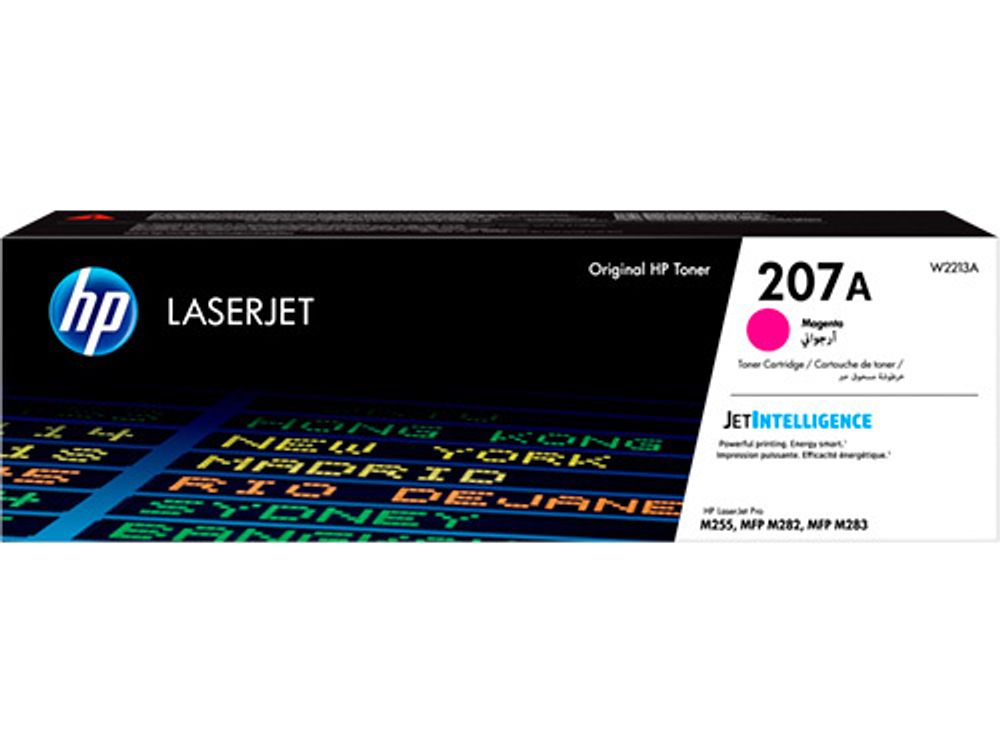 Картридж HP 207A (W2213A) для LaserJet M255/M282/M283 (1.25K) пурпурный Картридж HP 207A (W2213A) для LaserJet M255/M282/M283 (1.25K) пурпурный