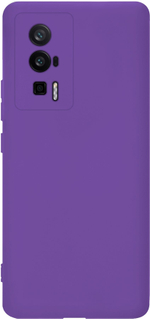 Мягкий Soft Touch чехол из силикона для XIAOMI POCO F5 PRO и REDMI K60 PRO с бархатной подкладкой