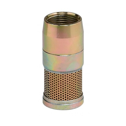 Клапан с донным фильтром, резьба F 1",  для заборных труб диметром 34 мм, ECODORA (Италия)