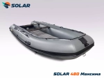 Лодка надувная моторная solar-480 к